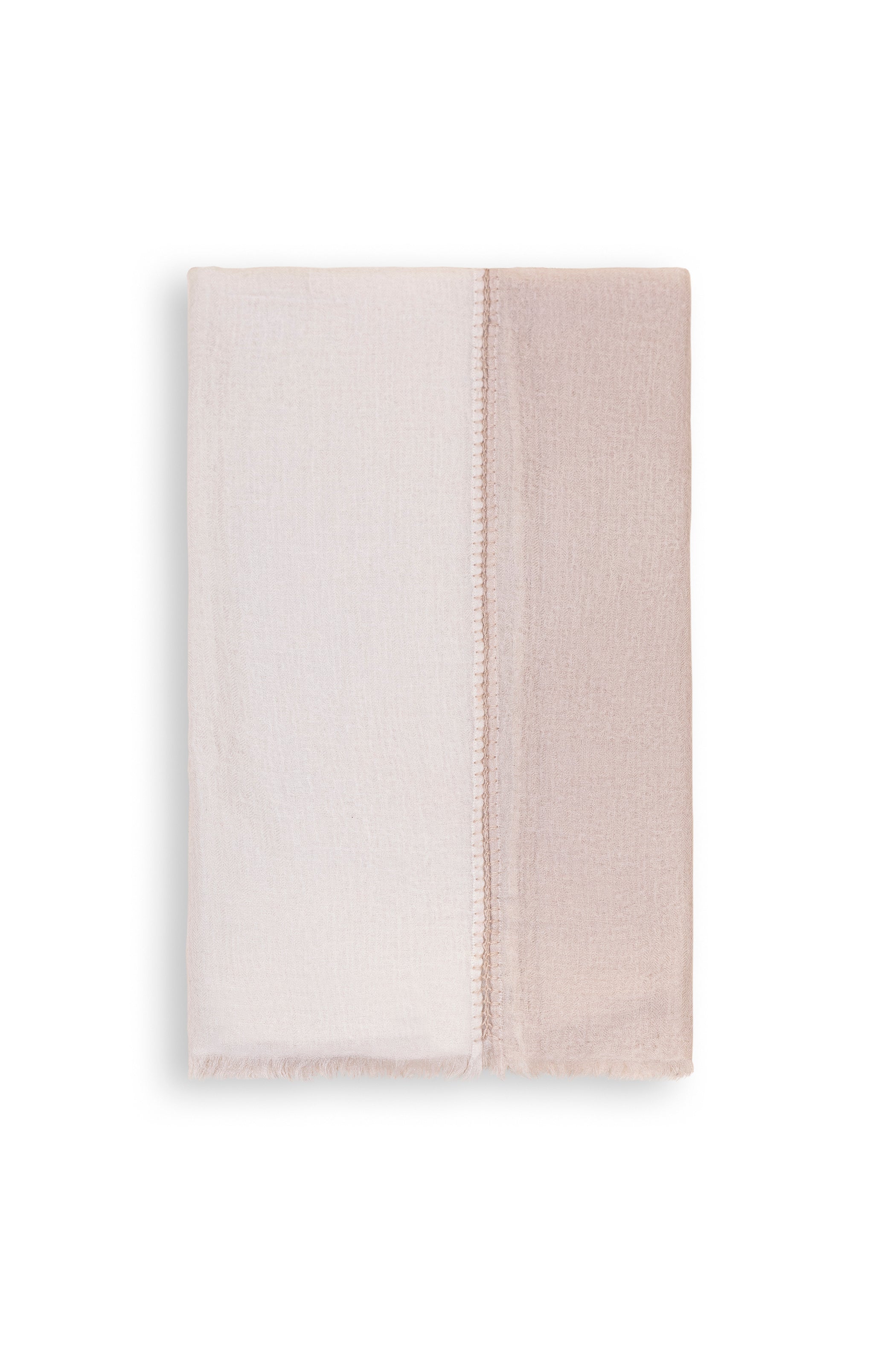 100% Baby Wool | Double Layered Stole Plain Scarf