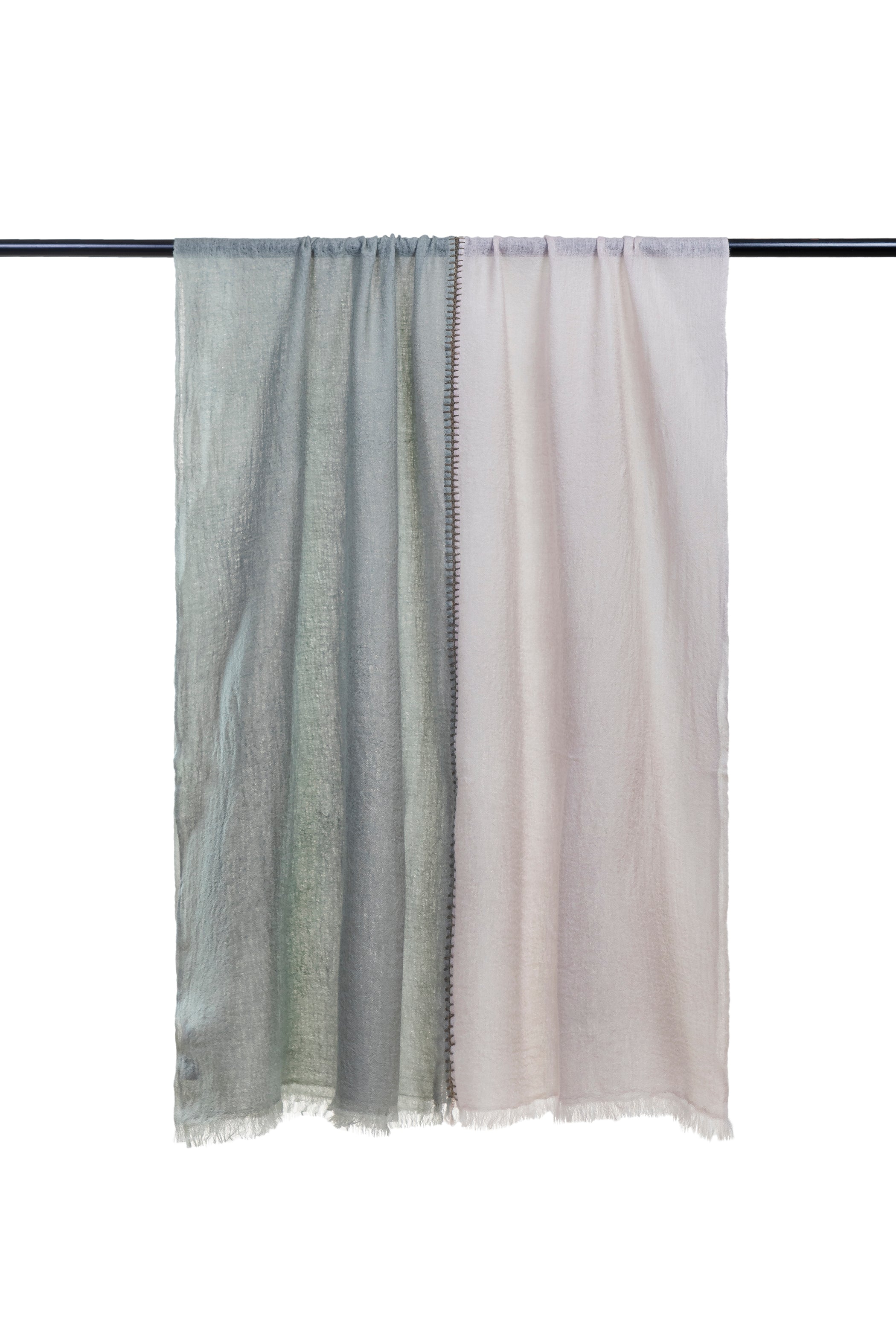 Double Layered Stole Plain Scarf | Andre