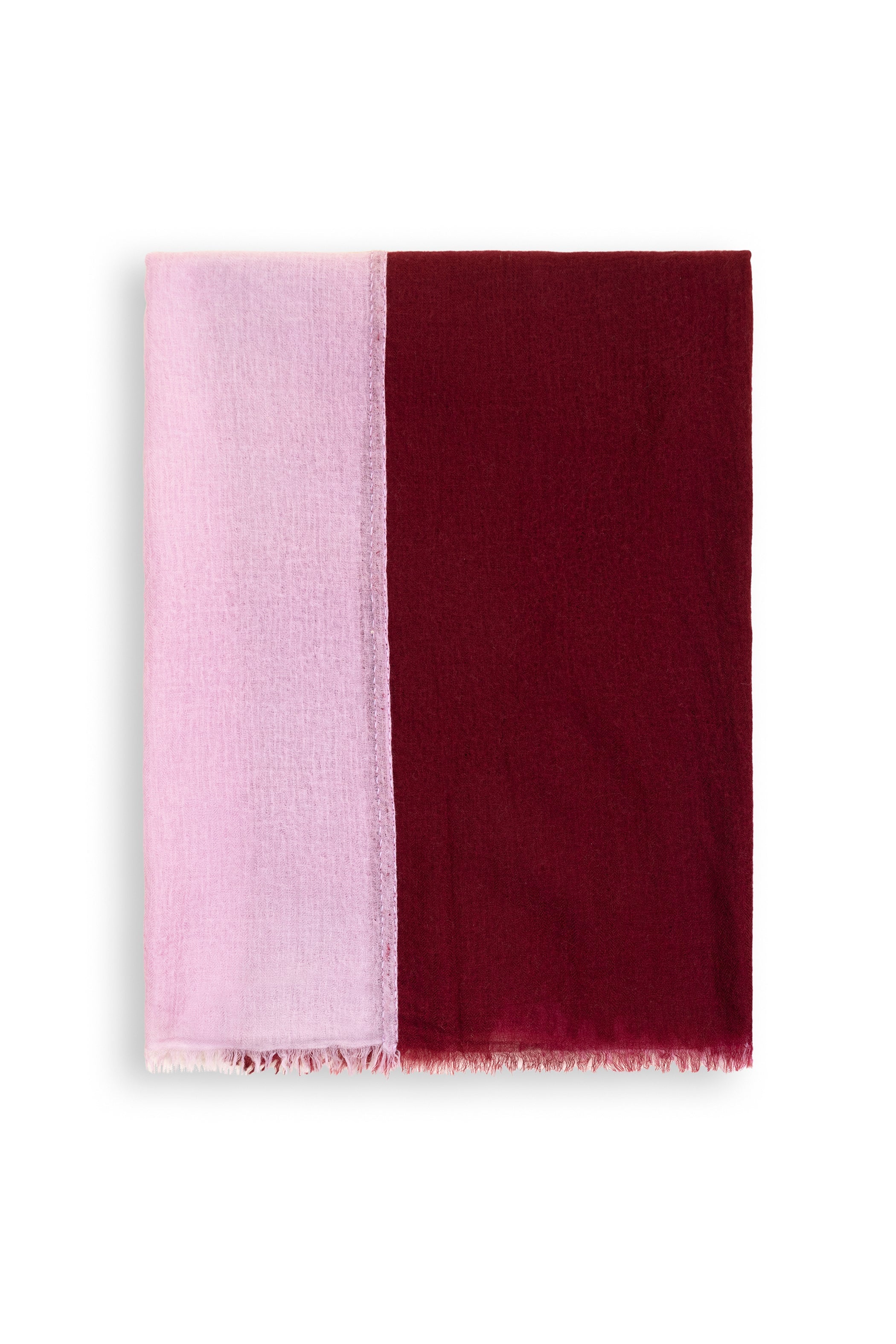 100% Baby Wool Double Layered Baby Wool Scarf