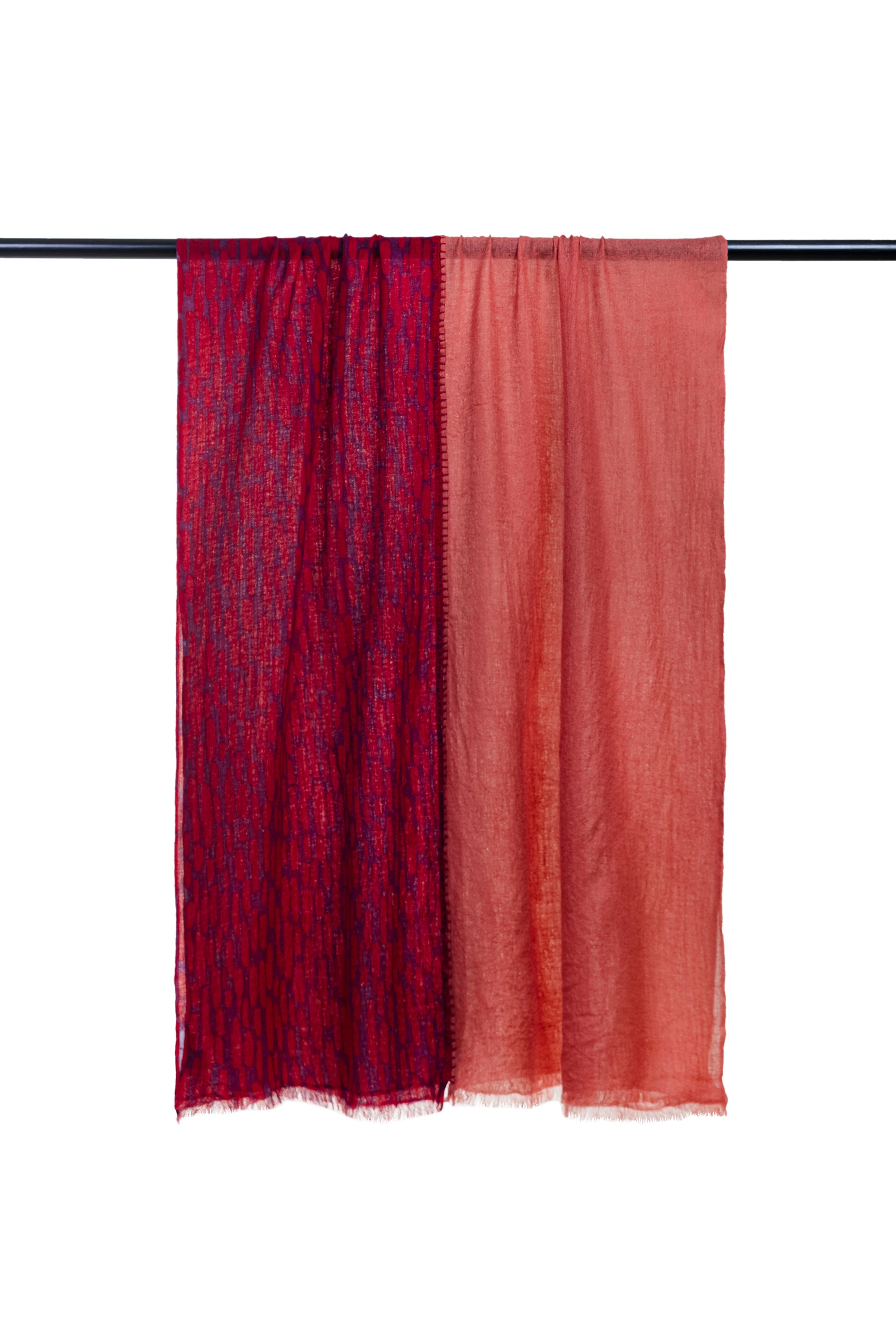 Double Layered Stole Printed Scarf Ali