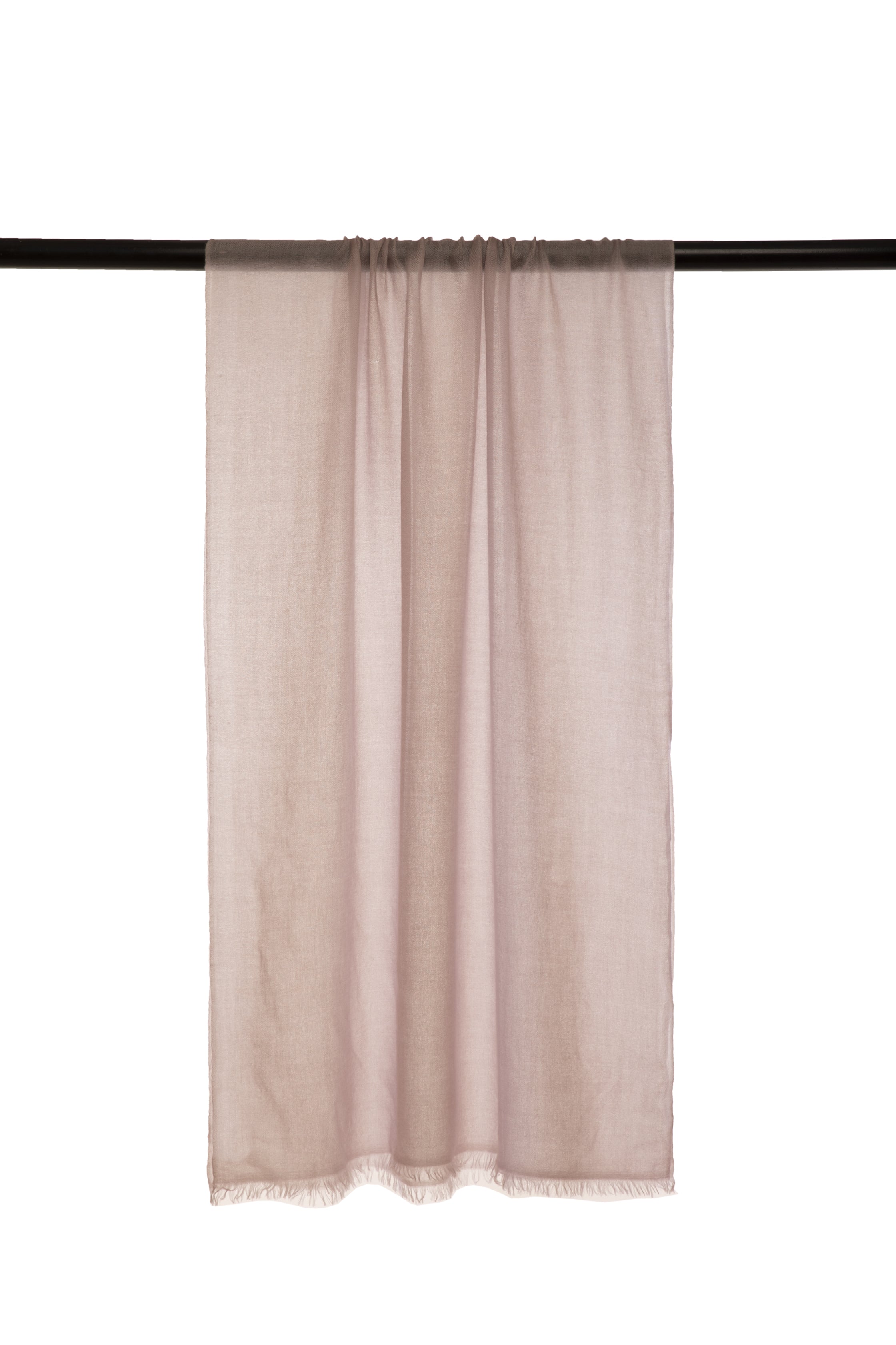 Beige Classic Lightweight Woven Cashmere Scarf