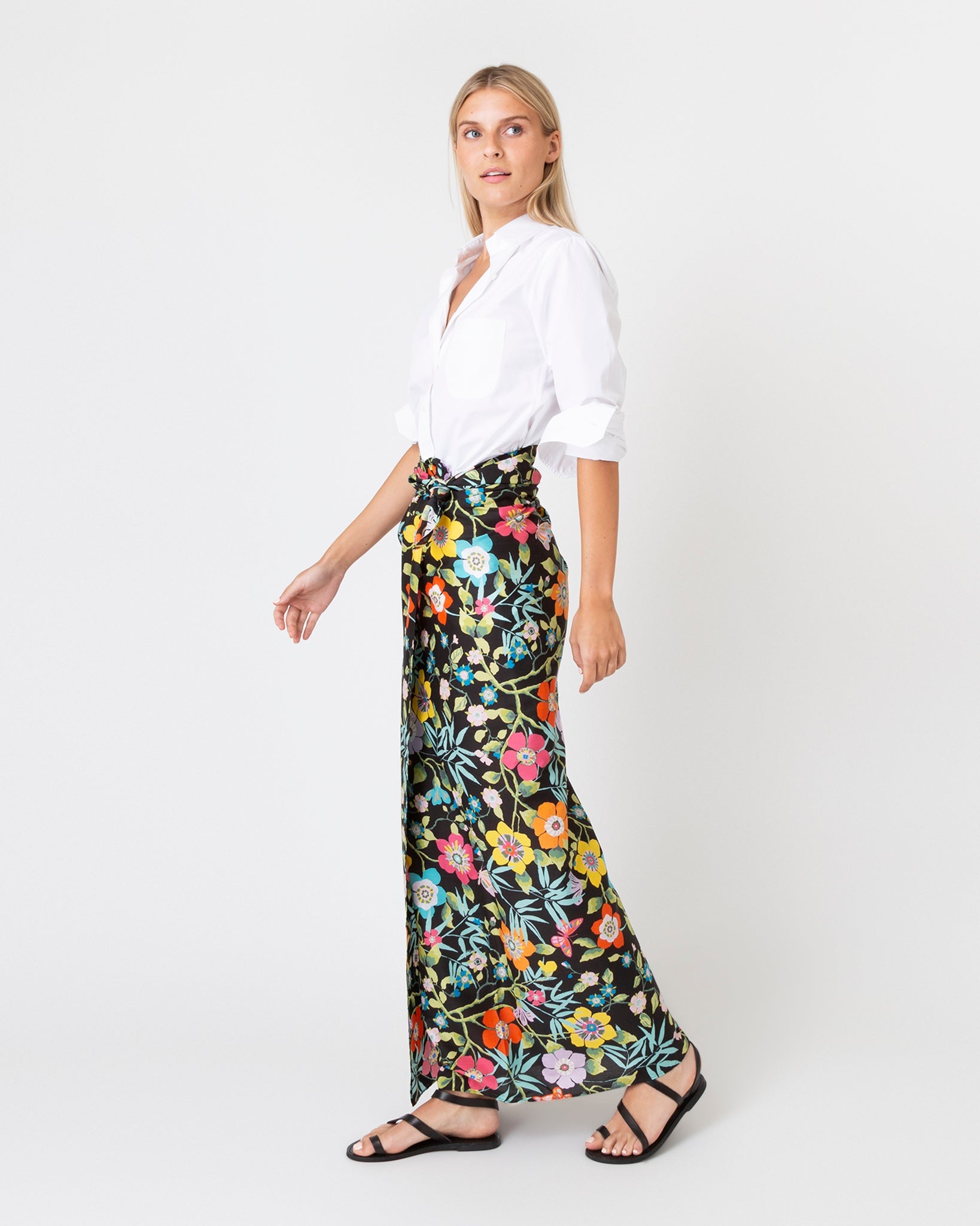 Ashley Pareo in Multi Pavilion Liberty Fabric