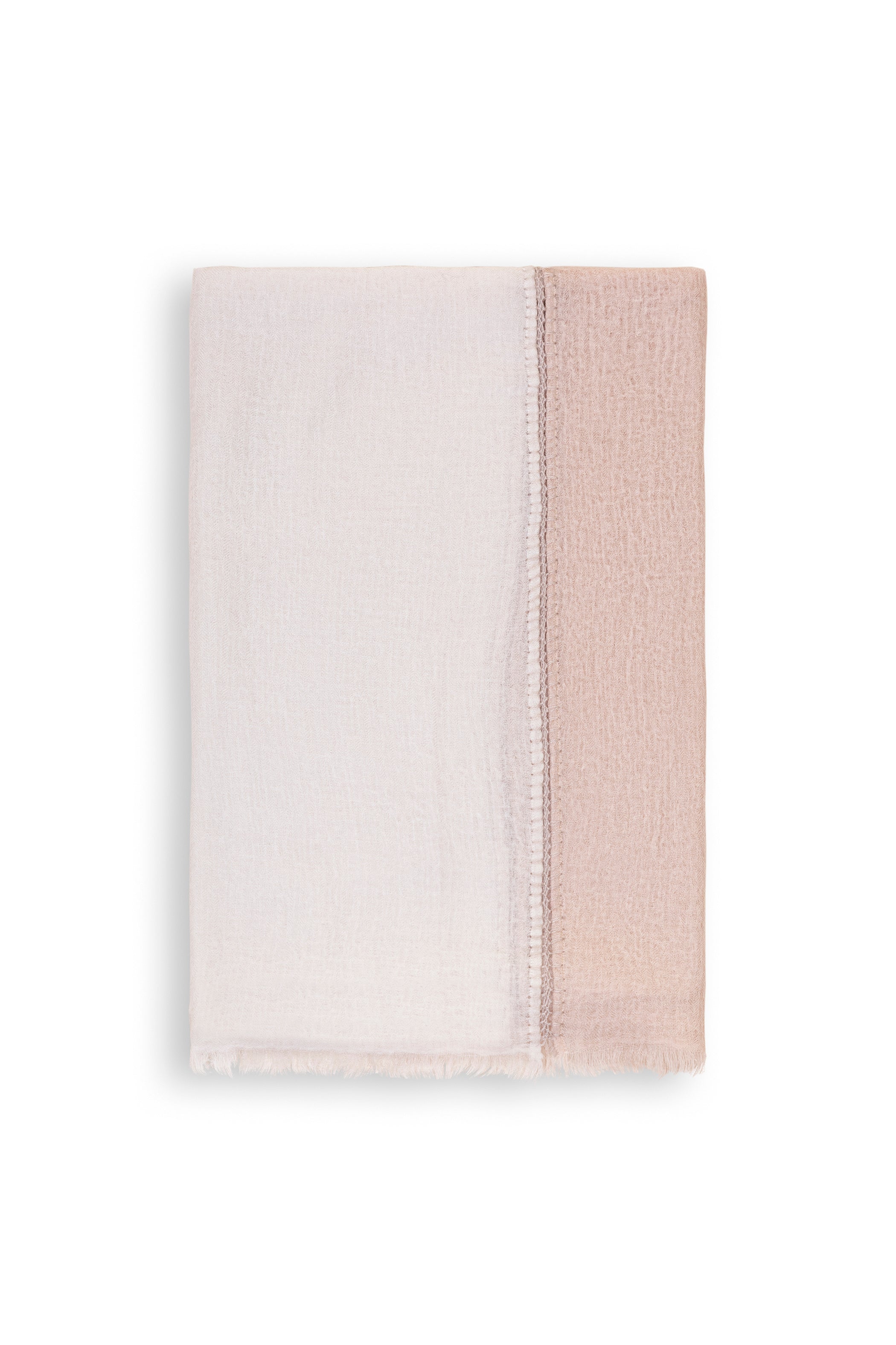 100% Baby Wool | Double Layered Stole Plain Scarf
