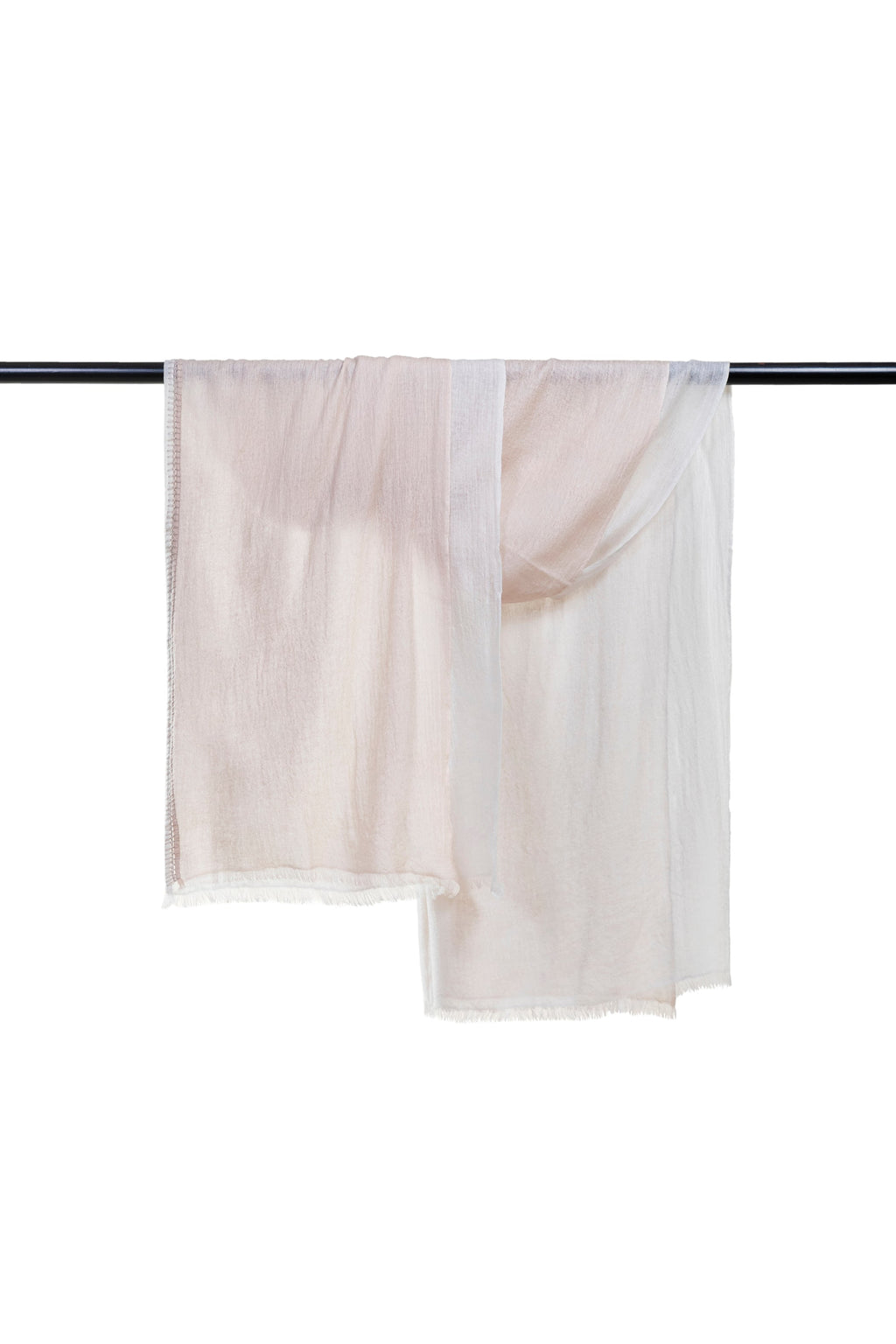 Double Layered Stole Plain Scarf