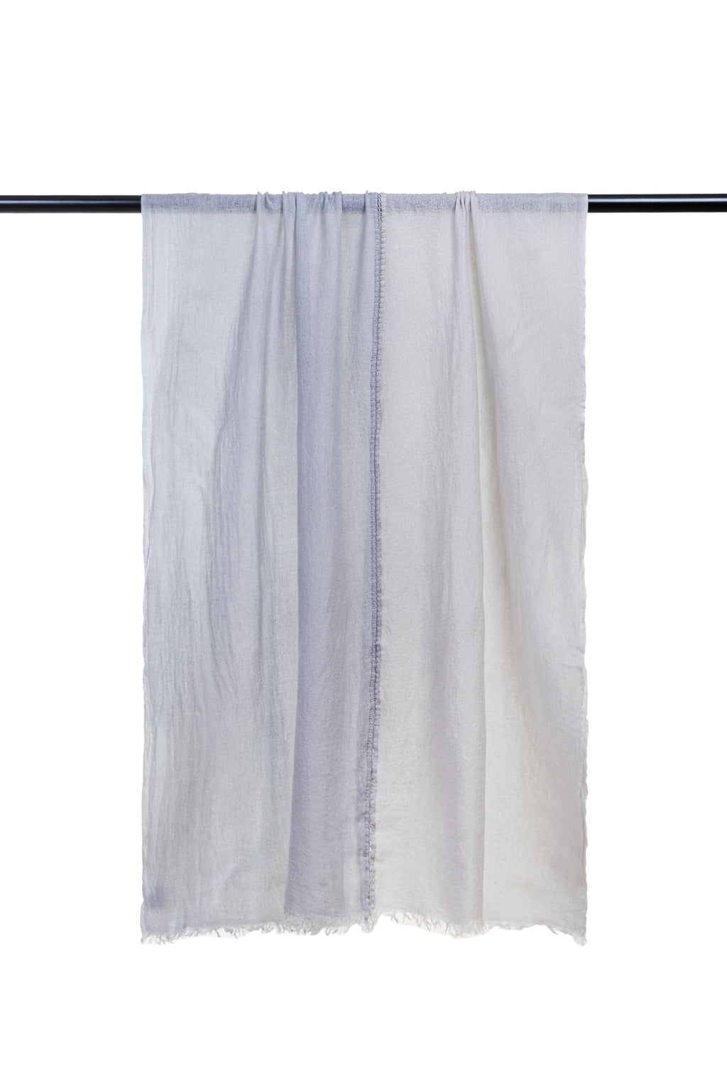 Double Layered Stole Plain Scarf