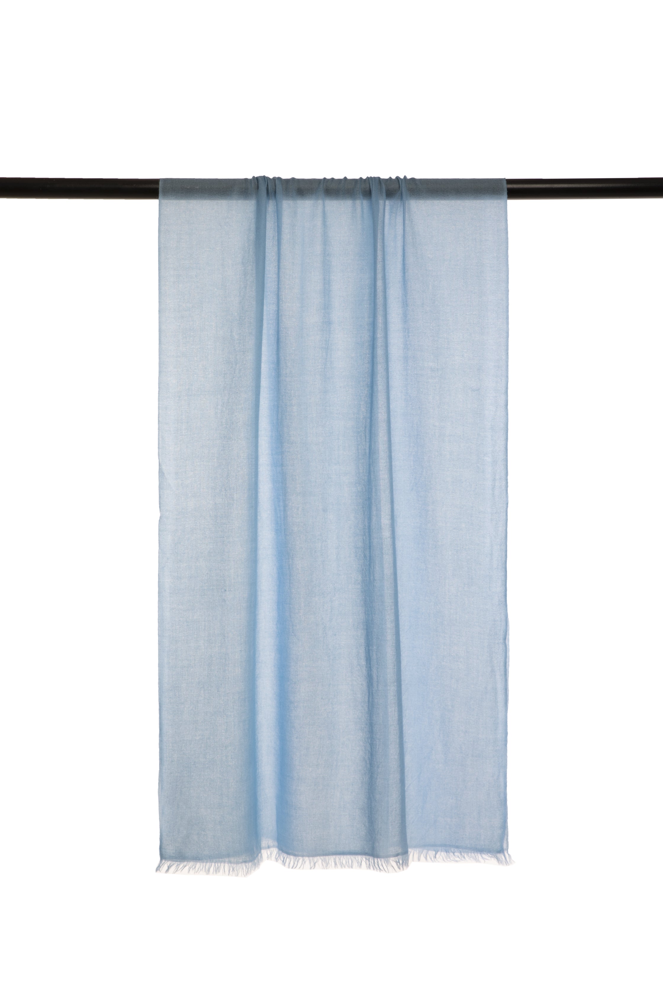 Beige Classic Lightweight Woven Cashmere Scarf