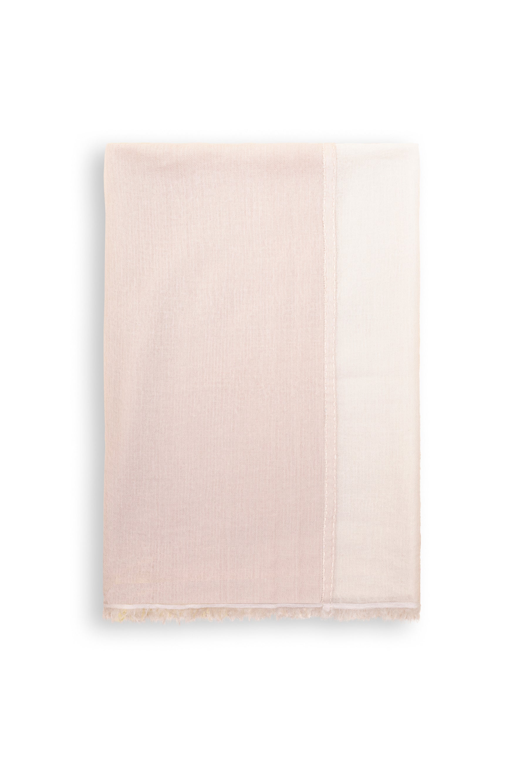 Double Layered Ombre Cashmere Scarf | 100% CASHMERE
