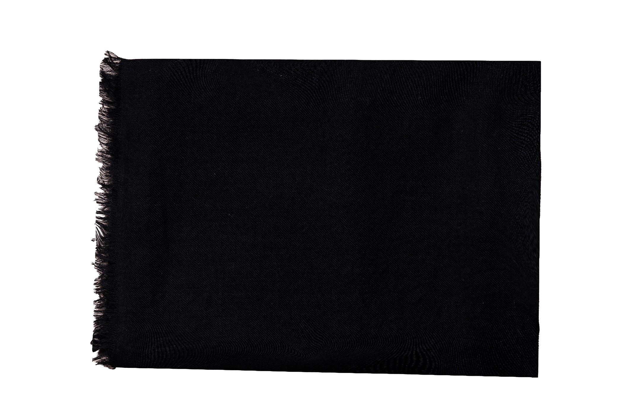 Black Classic Lightweight Women Cashmere Scarf