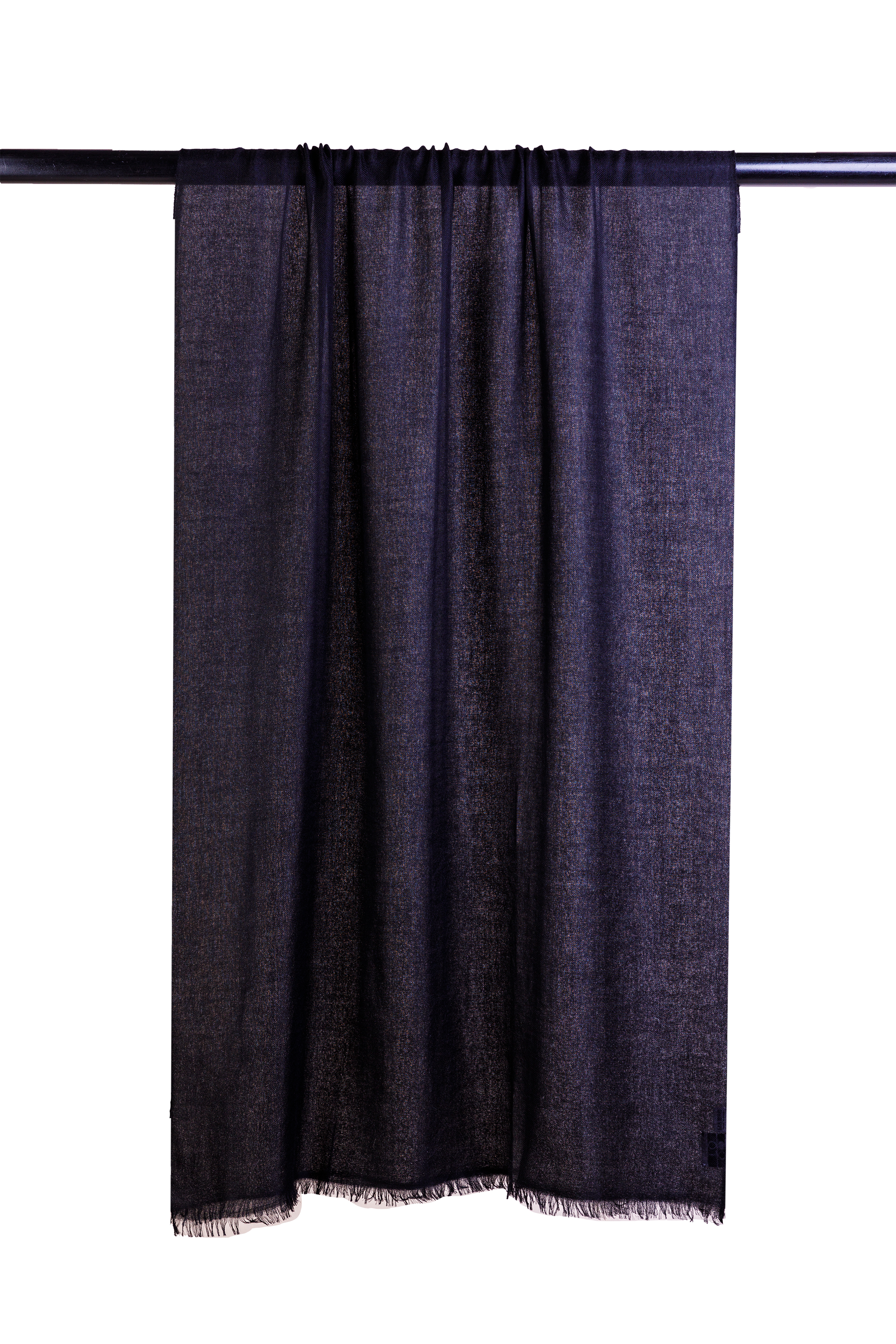 Black Classic Lightweight Women Cashmere Scarf