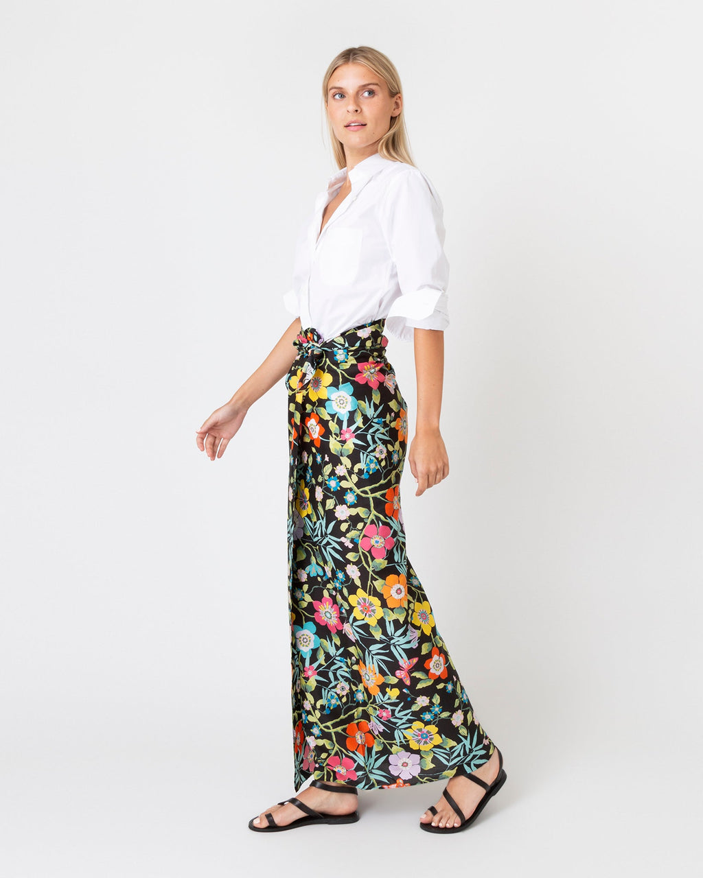 Ashley Pareo in Multi Pavilion Liberty Fabric