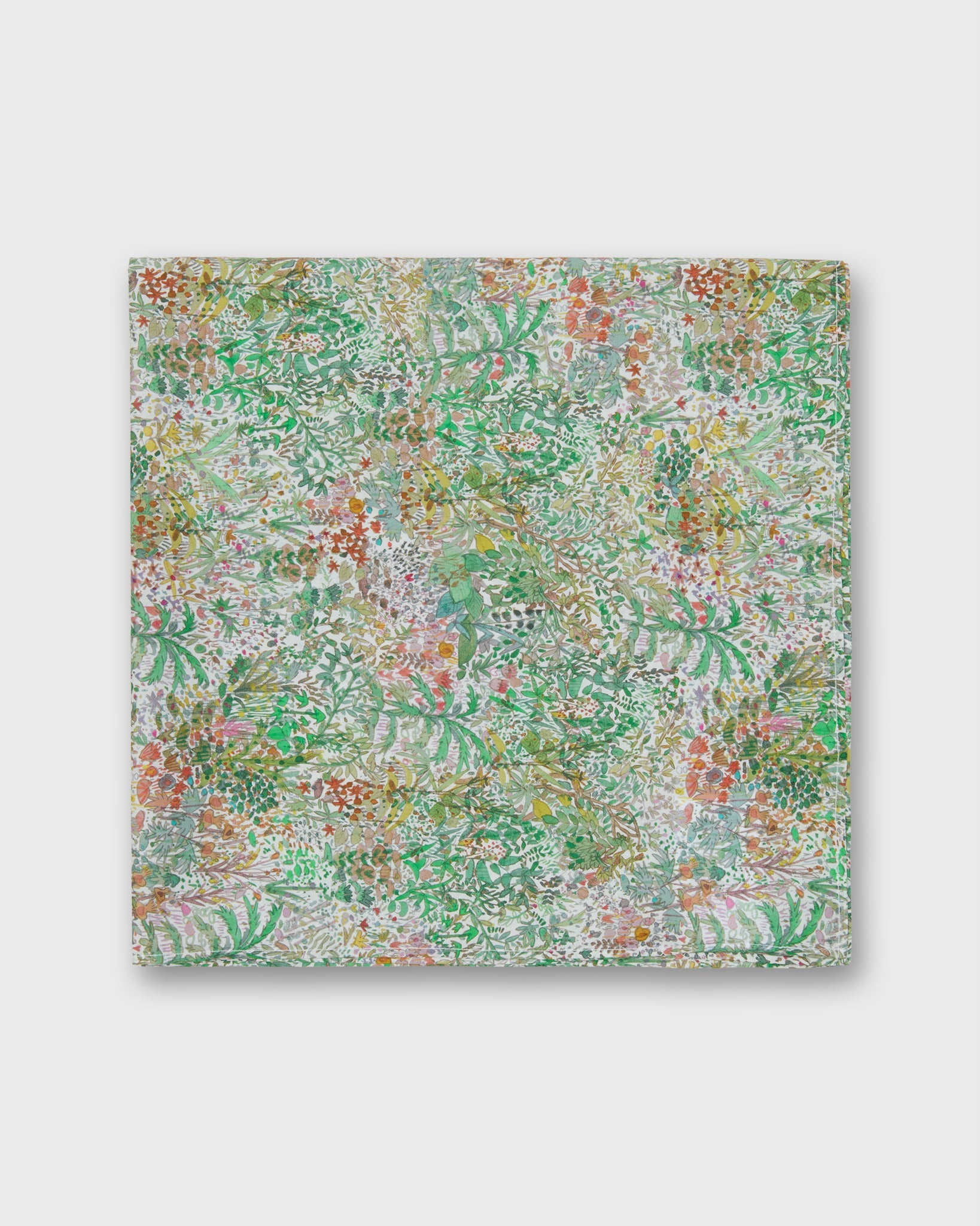 Anyway Scarf in Green Fields Of Eden Liberty Fabric