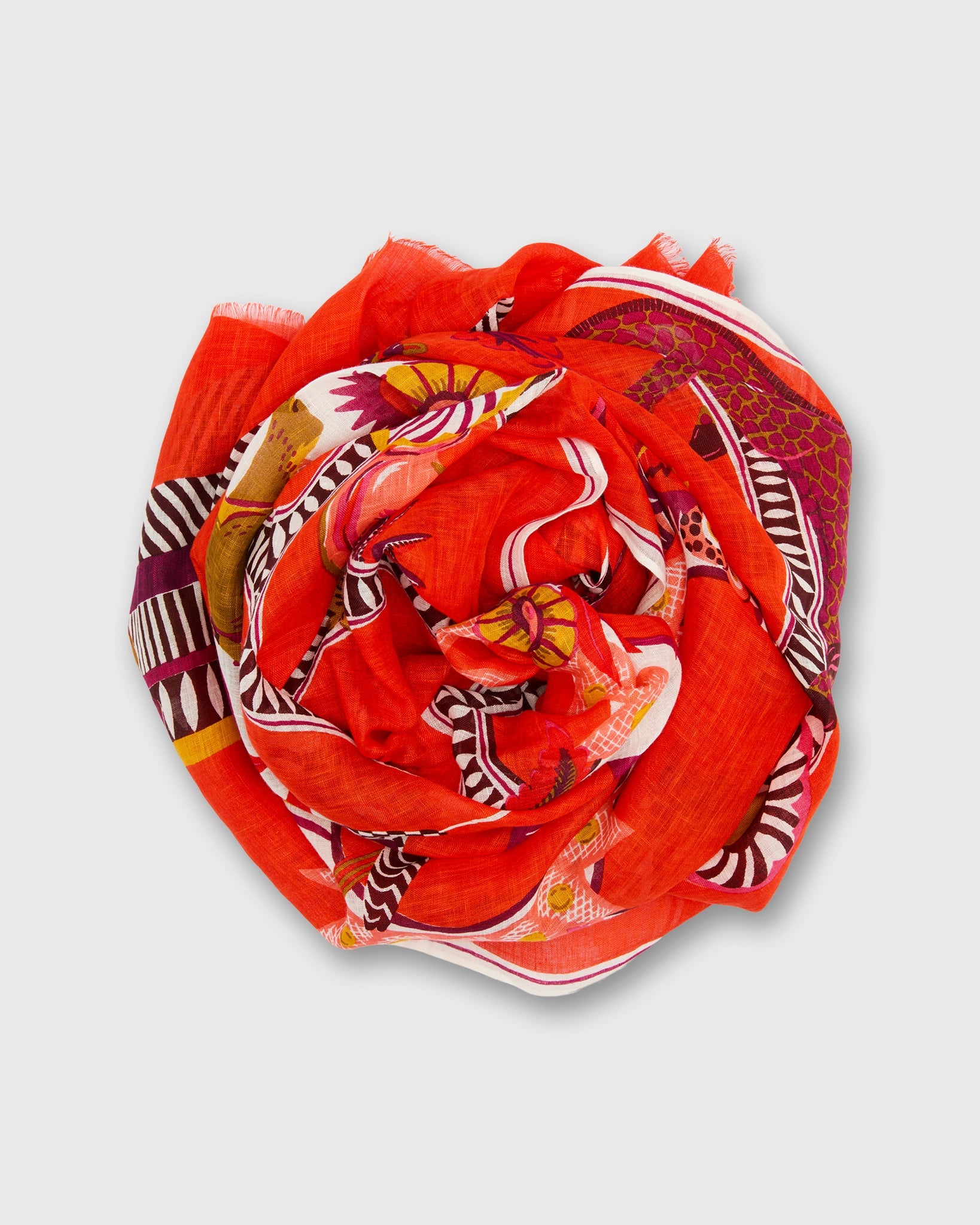 Diego Scarf in Orange