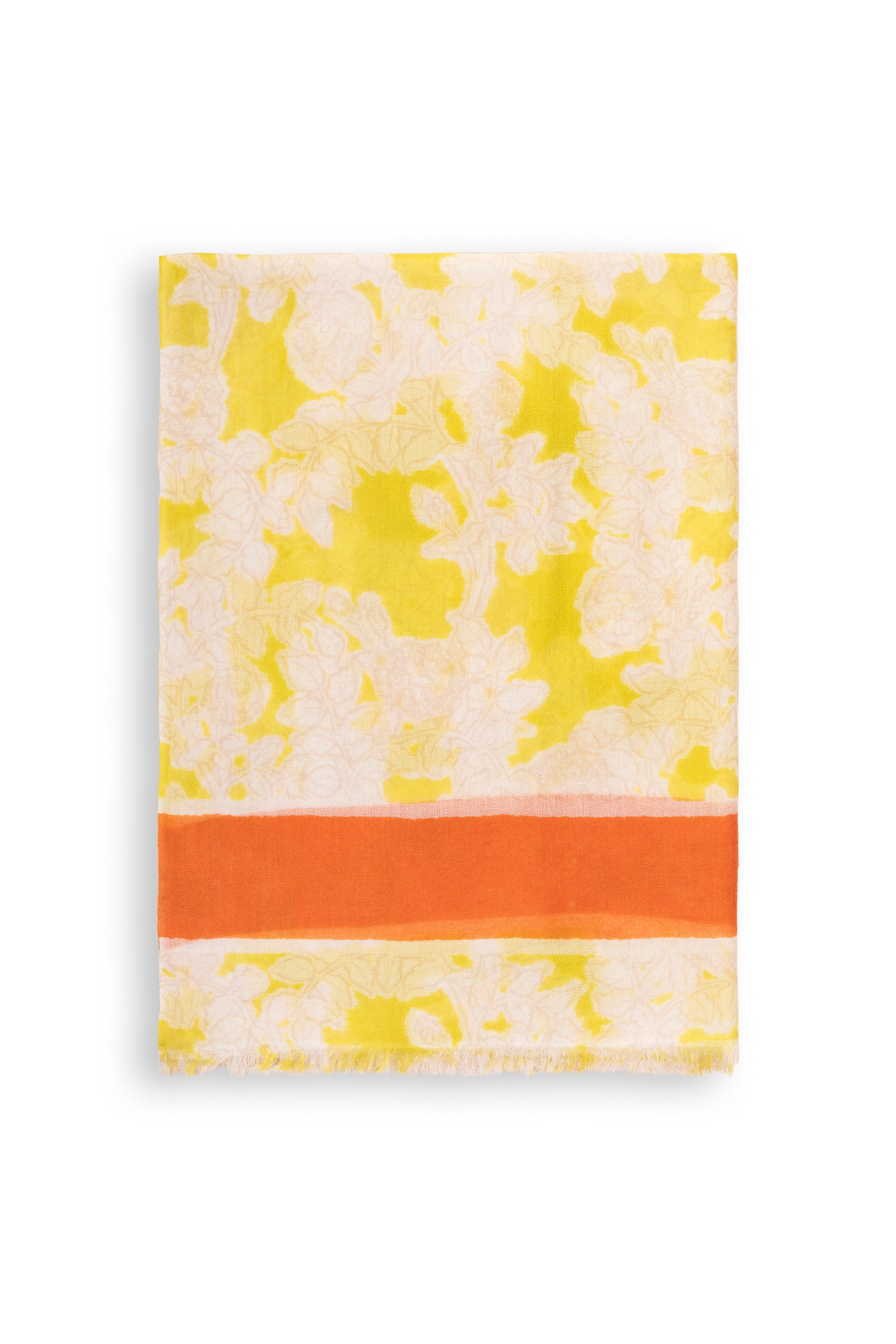 Floral Printed Baby Wool Scarf